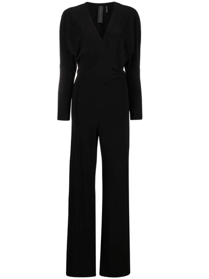 V-Neck Stretch Jumpsuit