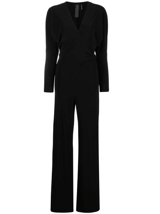 V-Neck Stretch Jumpsuit