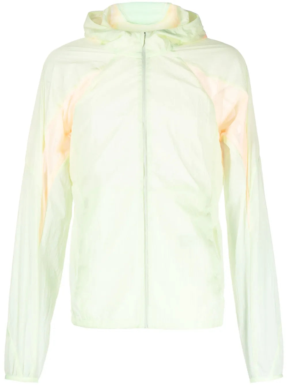 Transparent-Design Hooded Jacket