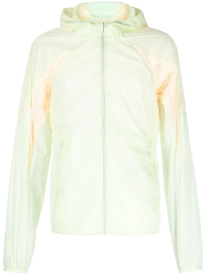 Transparent-Design Hooded Jacket