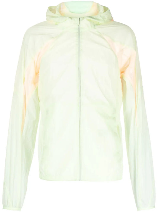 Transparent-Design Hooded Jacket