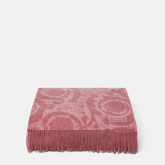 Barocco Cashmere Fringed Blanket