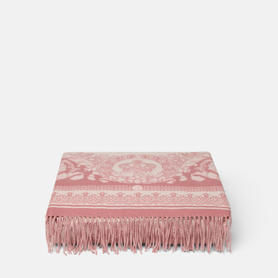 Crete de Fleur Fringed Blanket