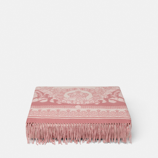 Crete de Fleur Fringed Blanket