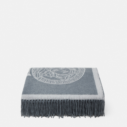 Icon Cashmere-Blend Fringed Blanket
