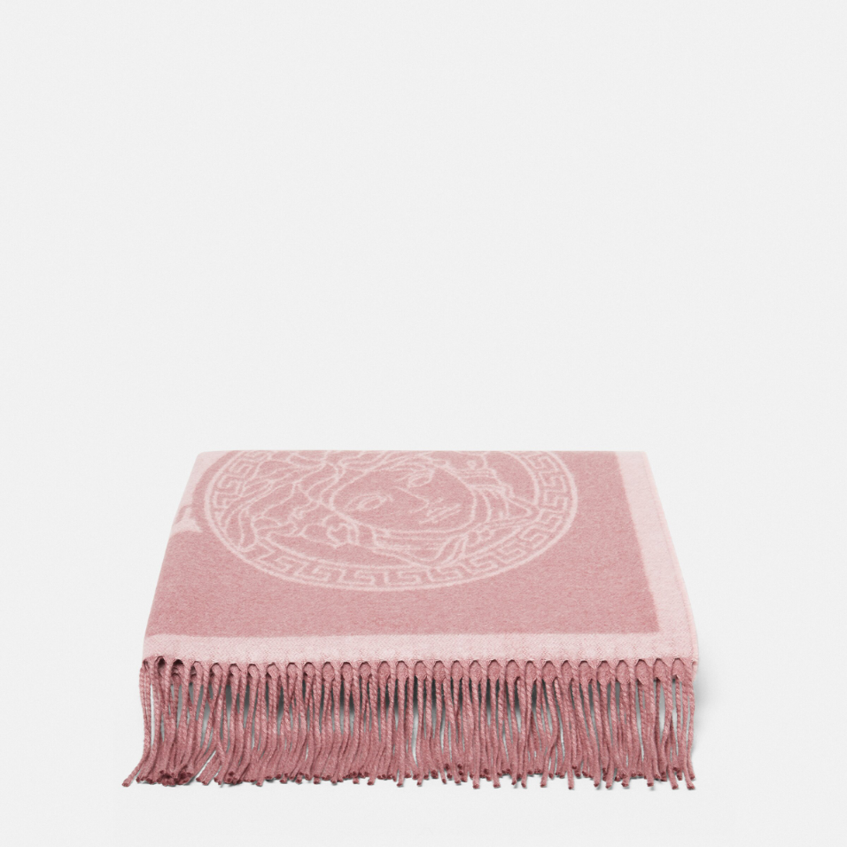 Icon Cashmere-Blend Fringed Blanket