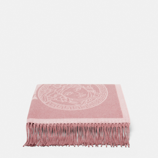 Icon Cashmere-Blend Fringed Blanket