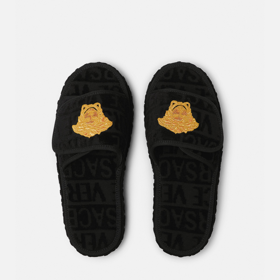 Versace Allover Slippers