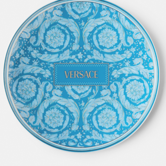 Barocco Teal Charger Plate 33 cm