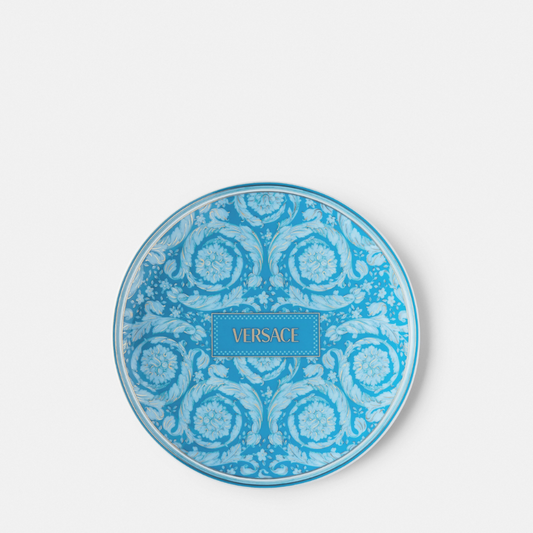 Barocco Teal Plate 17 cm