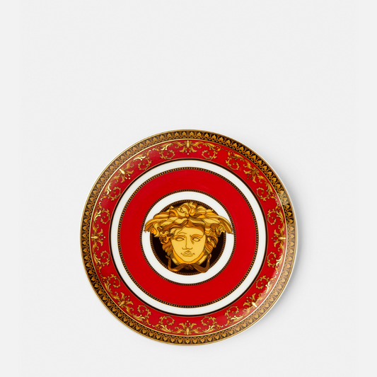 Medusa Red Small Plate 17 cm