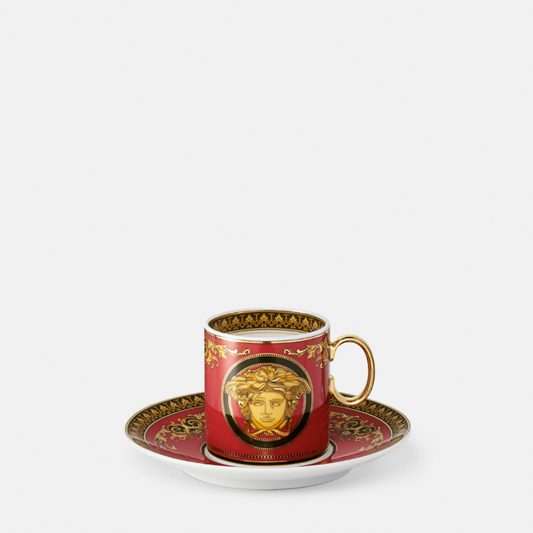 Medusa Red Coffee Set