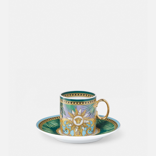 Jungle Animalier Espresso Cup & Saucer