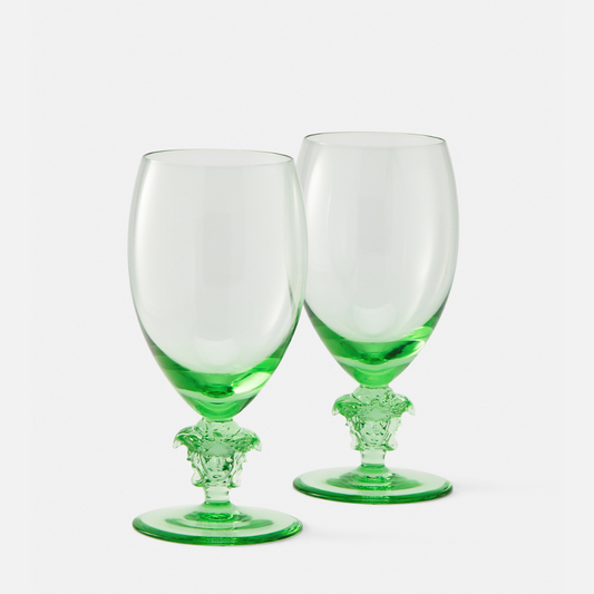 Medusa Lumiére Set 2 White Wine Goblets