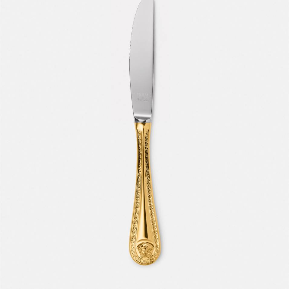 Medusa Gilded Dessert Knife