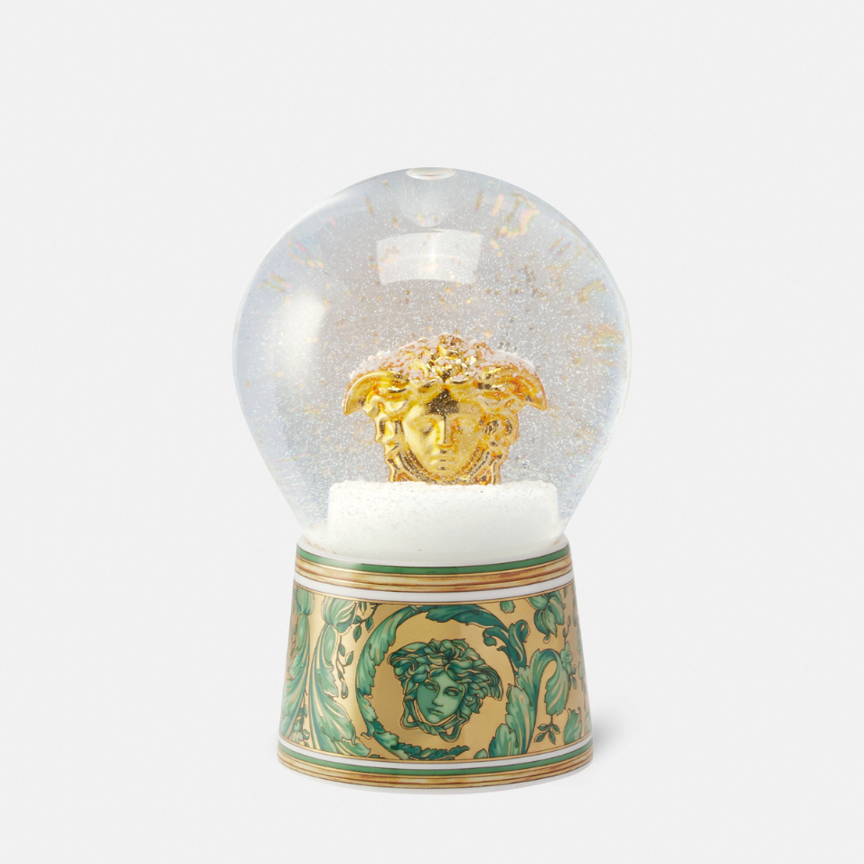 Medusa Garland Snow Globe