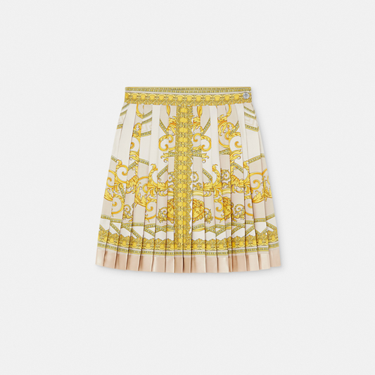 La Coupe des Dieux Silk Pleated Skirt