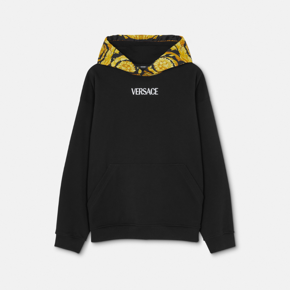 Barocco Panelled Hoodie