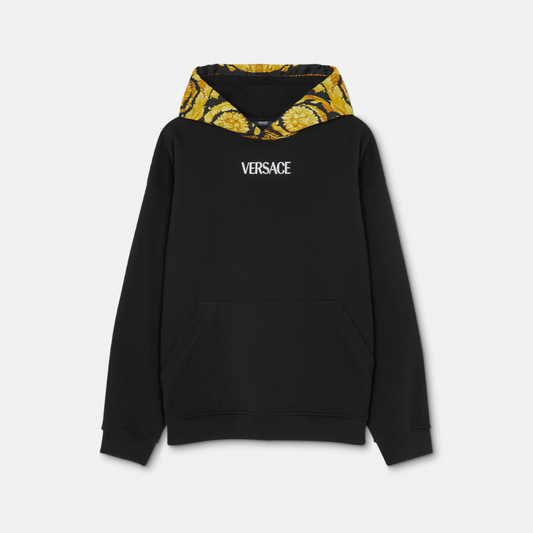 Barocco Panelled Hoodie