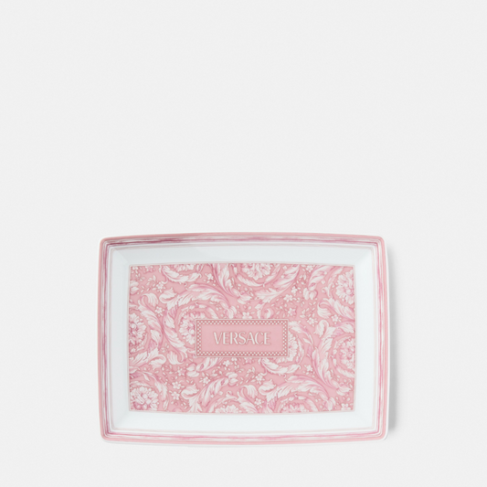 Barocco Rose Rectangular Plate 18 cm