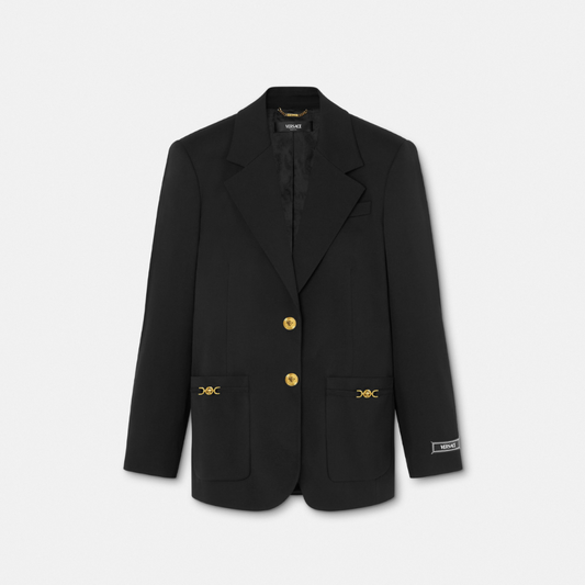 Single-Breasted Oversized Blazer