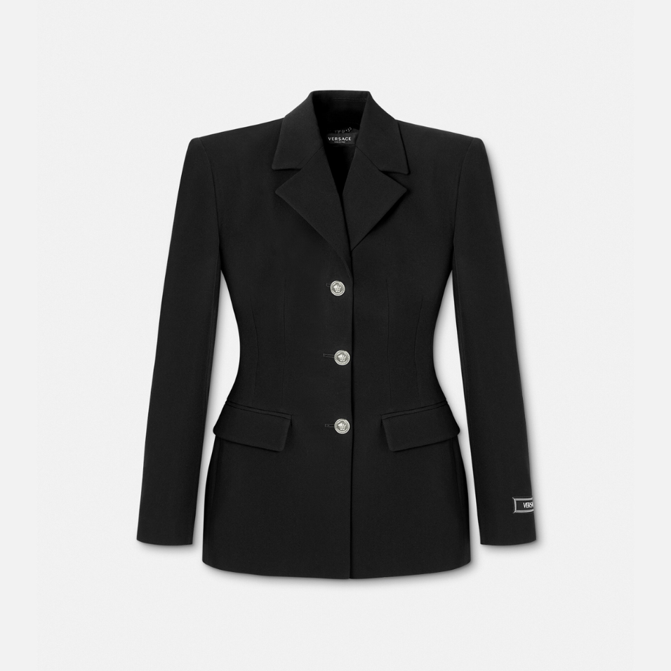 Hourglass Single-Breasted Blazer