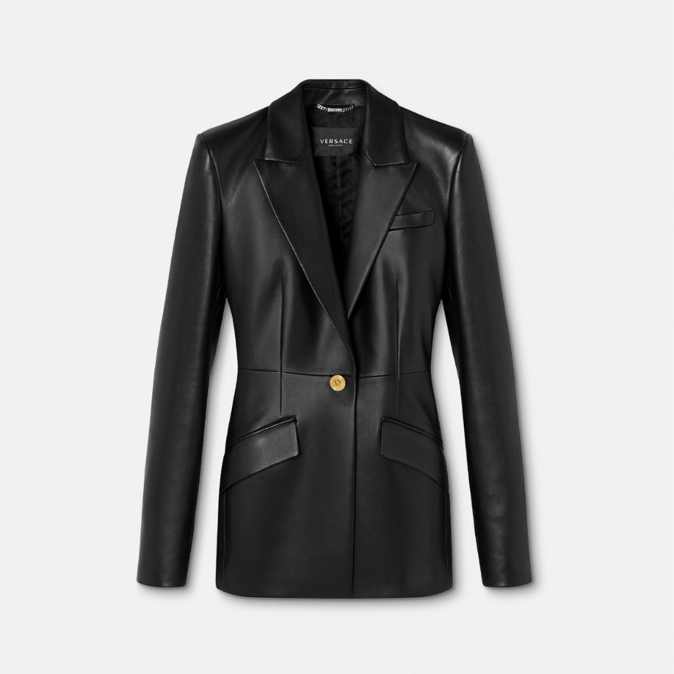 Leather Blazer