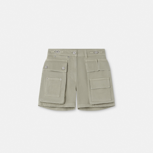 Cargo Denim Shorts