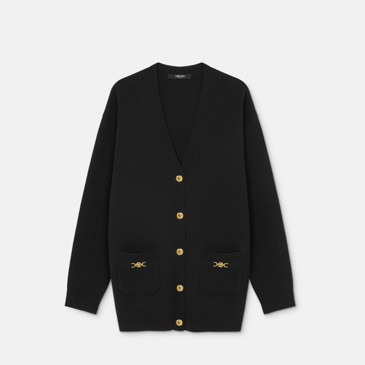 Cashmere-Blend Oversize Cardigan