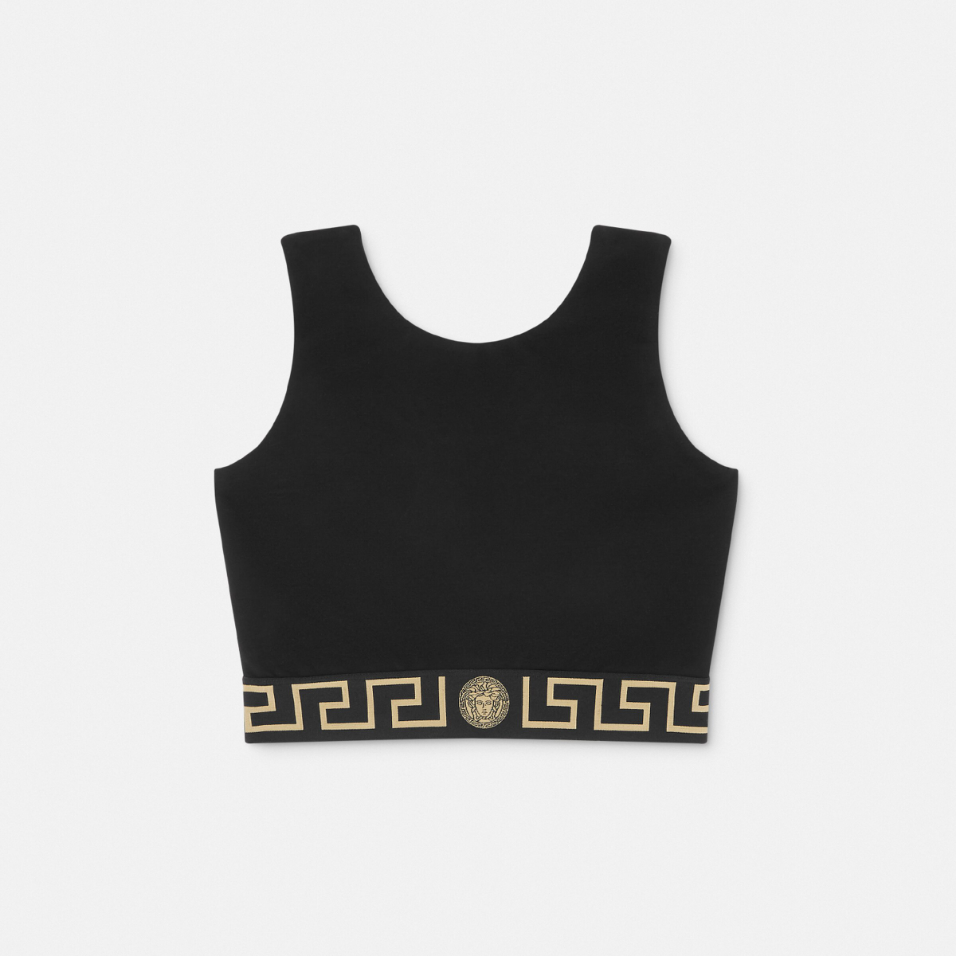 Greca Border Gym Sports Bra