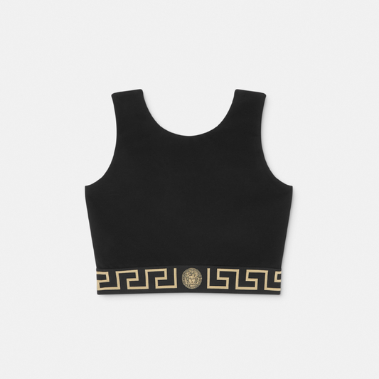 Greca Border Gym Sports Bra