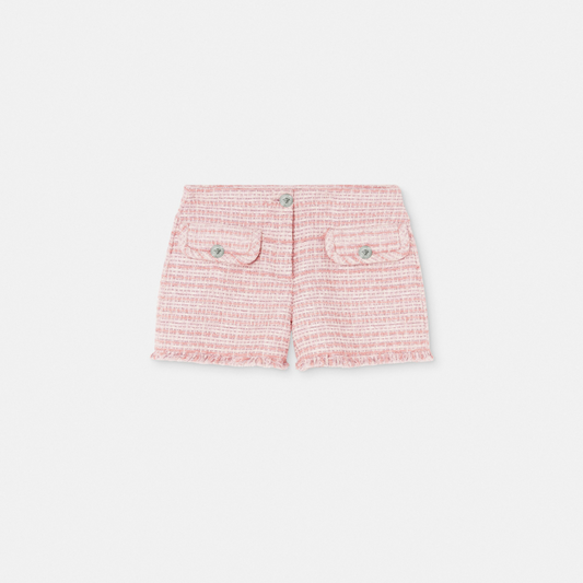 Tweed Mini Shorts