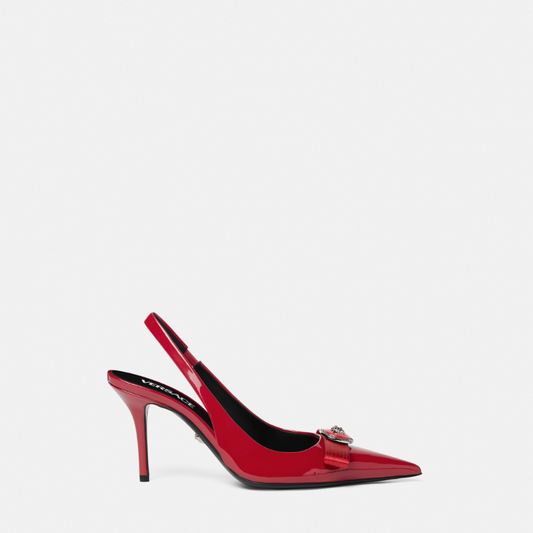 Gianni Ribbon Slingback Pumps 85 mm