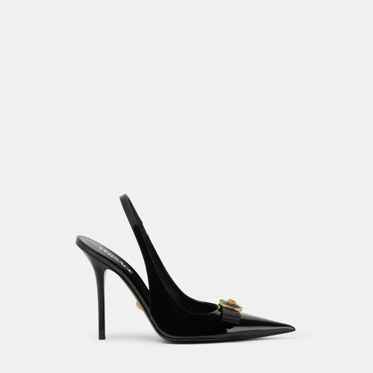 Gianni Ribbon Slingback Pumps 110 mm