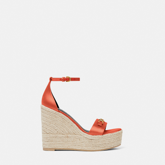Medusa '95 Satin Wedge Sandals 120 mm