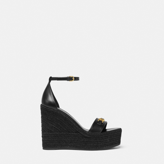 Medusa '95 Leather Wedge Sandals 120 mm