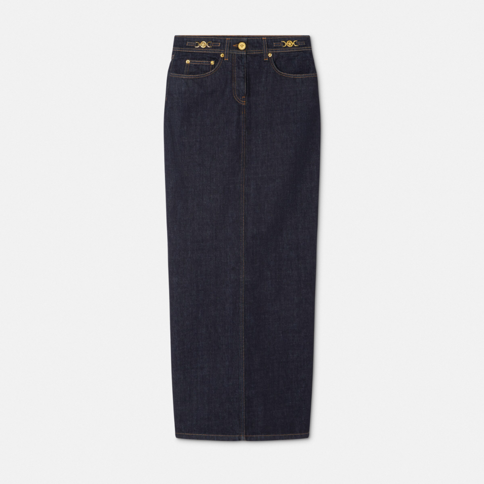 Medusa '95 Denim Tube Skirt