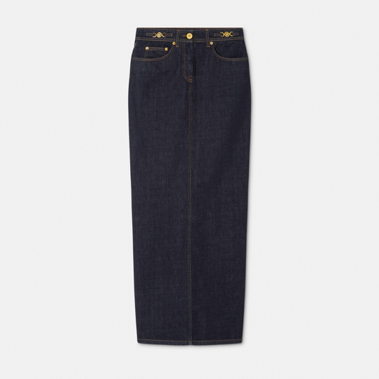 Medusa '95 Denim Tube Skirt