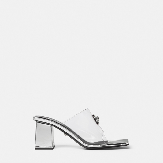 Alia Transparent Mules 70 mm