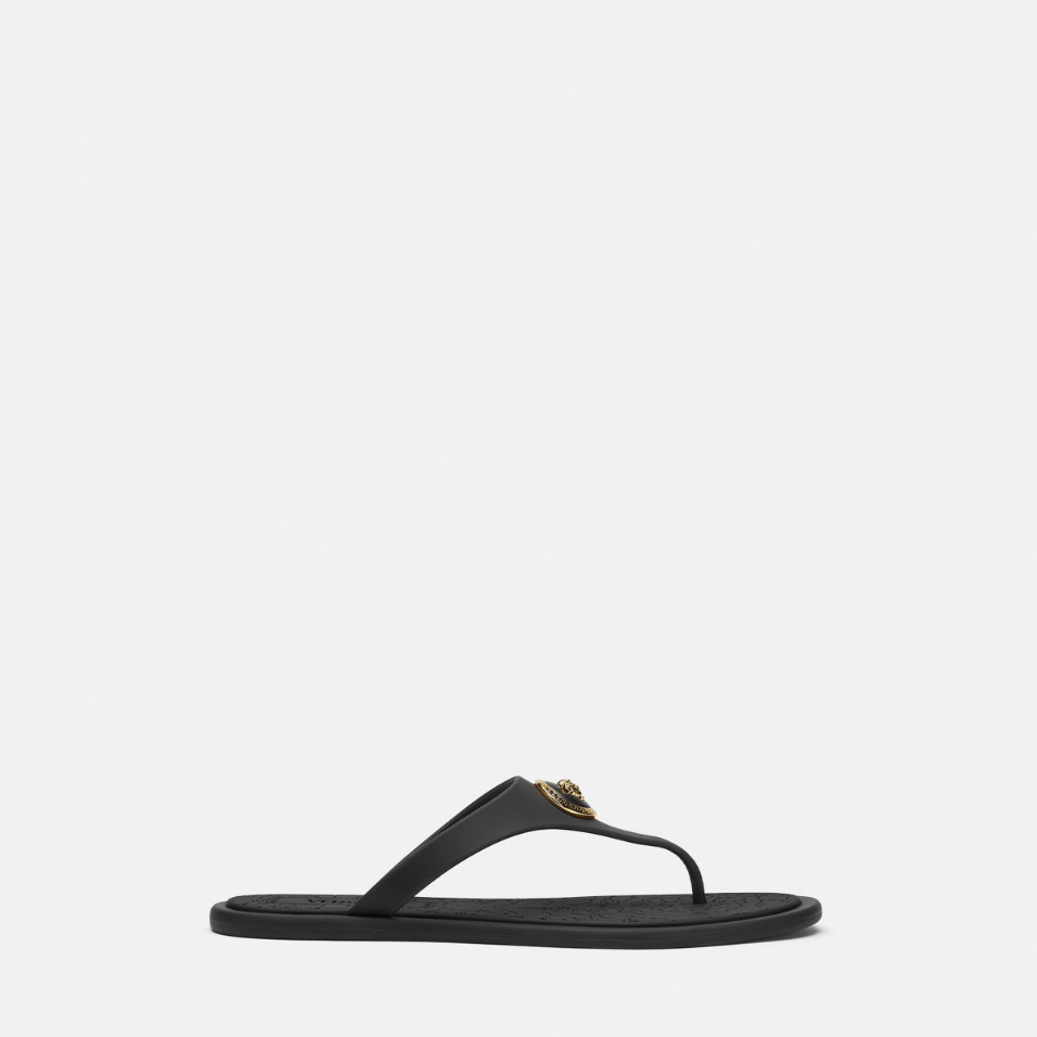 Alia Flat Rubber Sandals