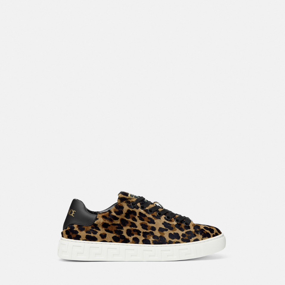 Leopard Greca Trainers