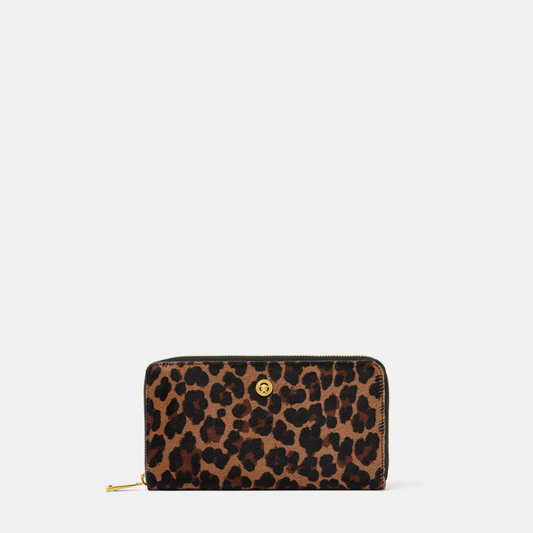 Leopard Medusa Biggie Long Wallet