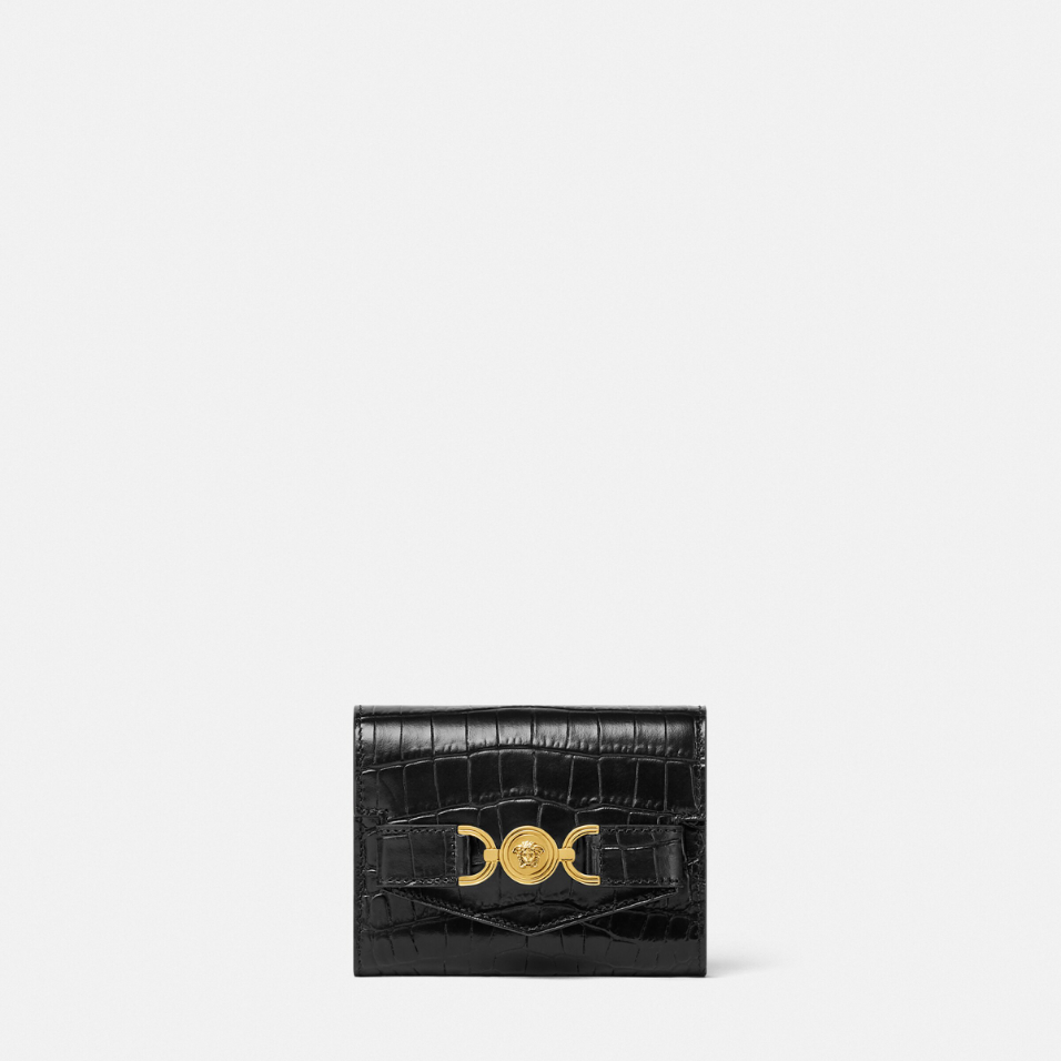 Croc-Effect Medusa '95 Trifold Wallet