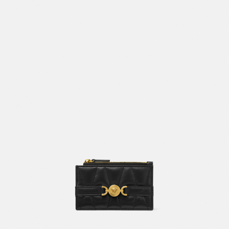 Medusa '95 Quilted Zip Card Holder
