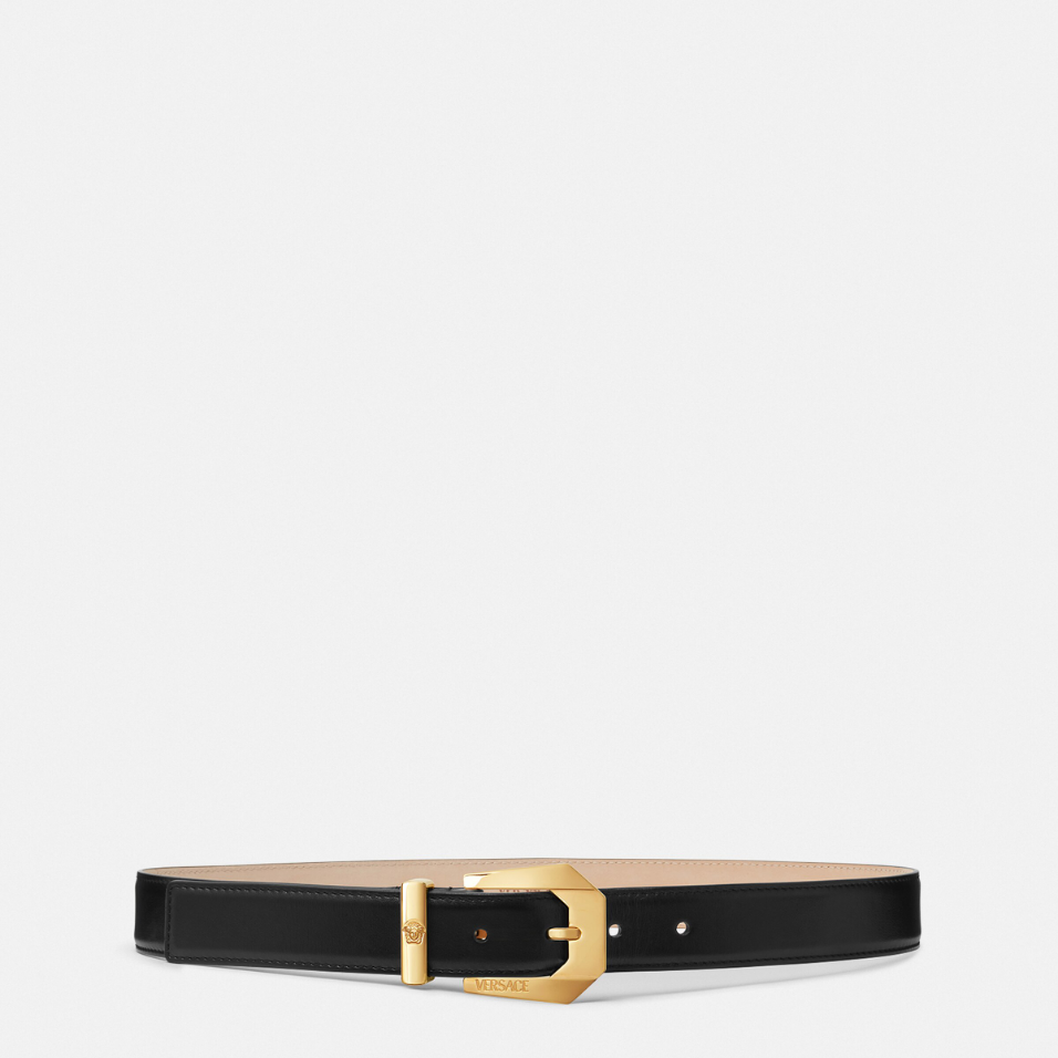 Medusa Heritage Leather Belt 3 cm