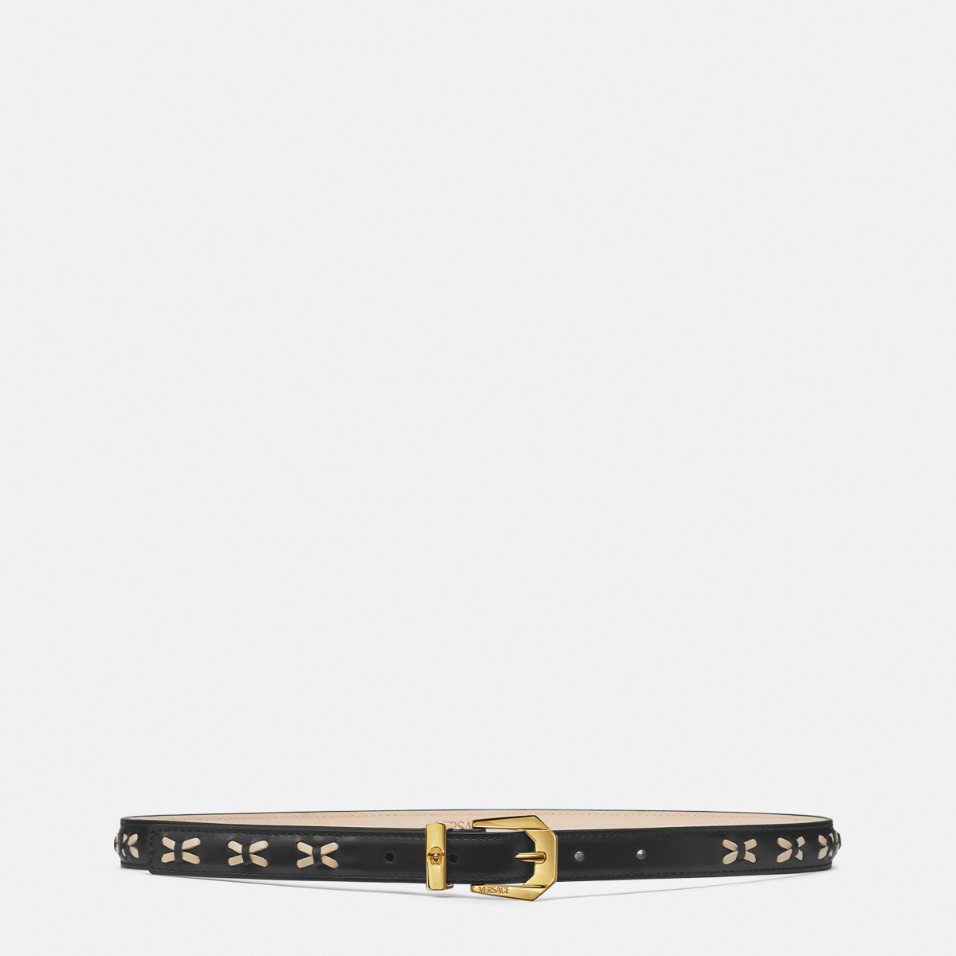 Medusa Heritage Leather Belt 2 cm