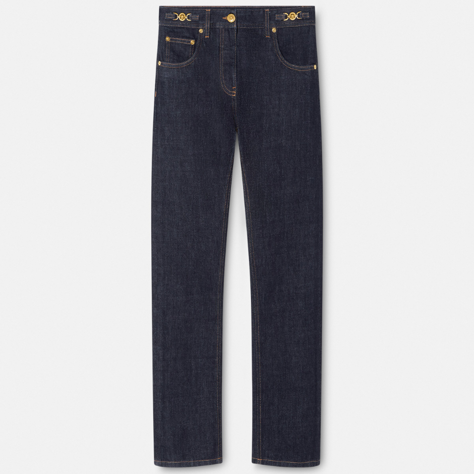 Medusa '95 Crop Straight-Fit Jeans