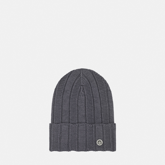 Medusa Ribbed Knit Beanie