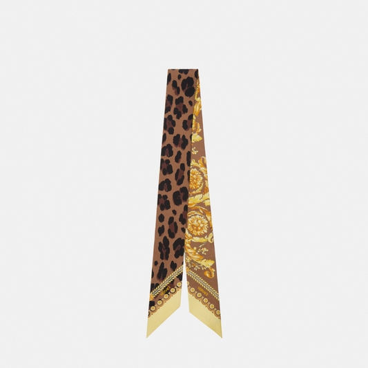 Wild Barocco Silk Scarf Tie