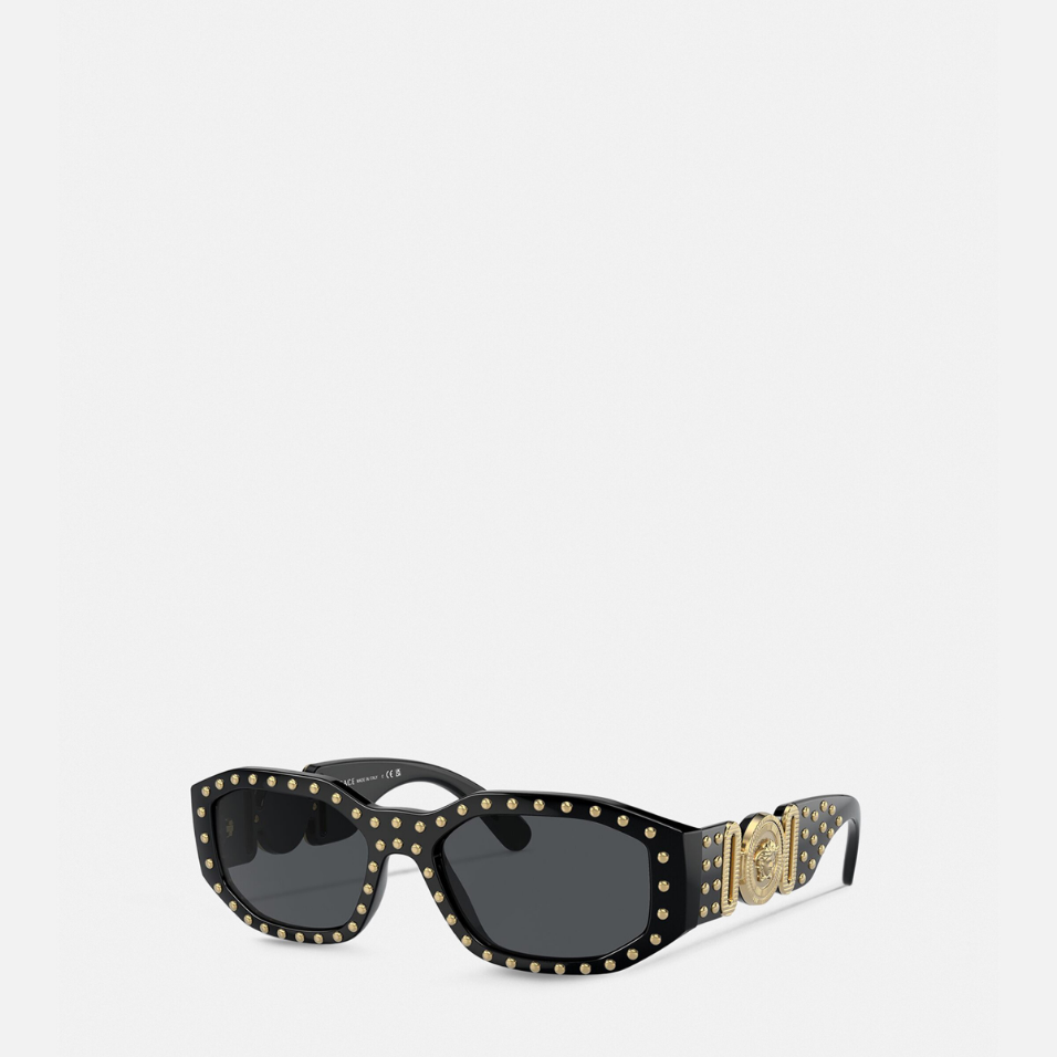 Studded Medusa Biggie Sunglasses